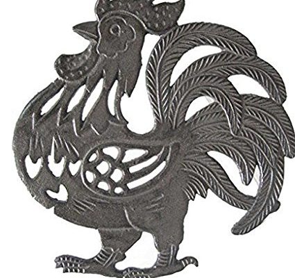 Cast Iron Rooster Shaped Trivet Review