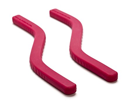 Klipy' Multi Purpose Silicone Trivets Dark Pink, Pot Holders, Lid Rest . Adjustable To Any Shape of Dish/Pot