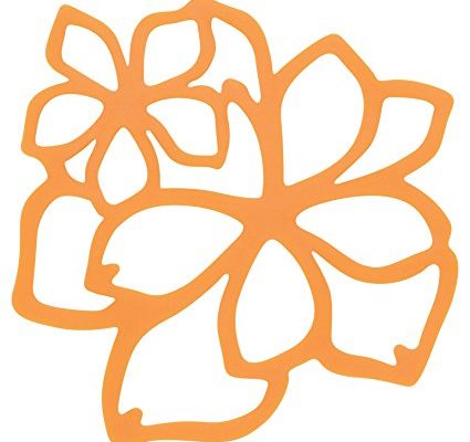 Now Designs Silicone Flowers Trivet, Kumquat Orange Review