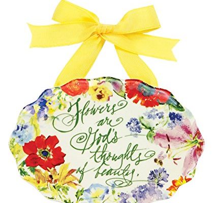 CR Gibson Abundant Blooms 7 by 5-Inch Ceramic Trivet Review