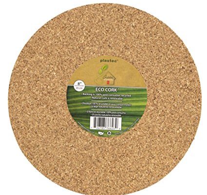 Plastec ECR08 Eco Cork Mat, 8-Inch Review