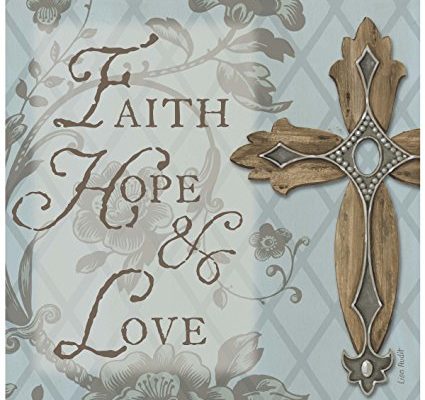 Thirstystone Occasions Trivet, Faith, Hope and Love Cross, Multicolor Review