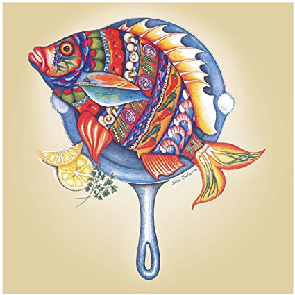 Thirstystone Occasions Trivet, Fish Fry, Multicolor