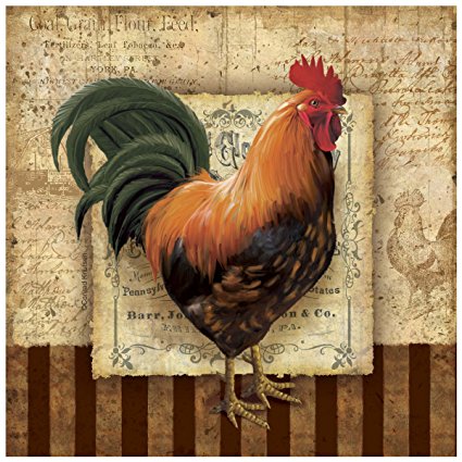 Thirstystone Occasions Trivet, Prize Rooster I, Multicolor