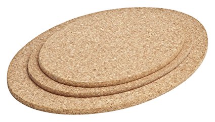 Cork Nature 490527 Cork Nature Cork Trivets, 6