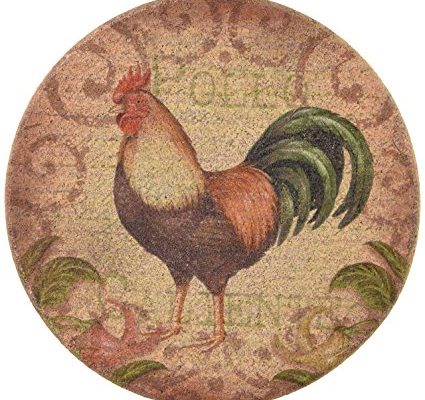 Thirstystone Caliente Rooster Cork Trivet Review