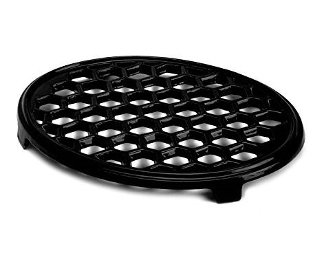 Cast Iron Trivet 10-1/2″L X 7-1/2″W, In Black Review