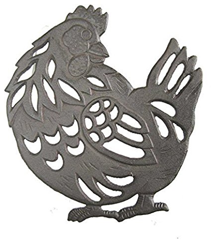 Cast Iron Hen Shaped Trivet