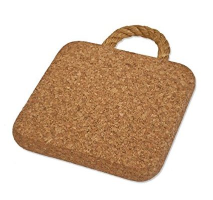 Cork Trivet with Rope: 150 X 150 X 20 MM Thick Review