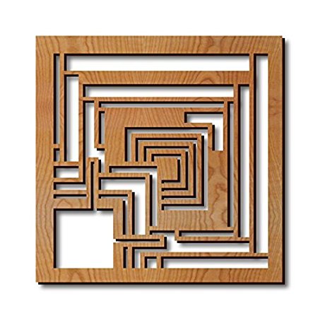 Frank Lloyd Wright Ennis Block Hardwood Trivet