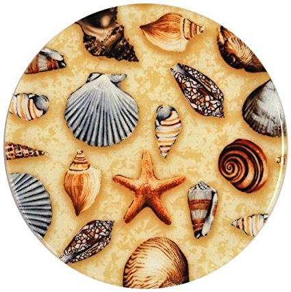 Andreas Silicone Trivet, Sea Shells, 10 Inch