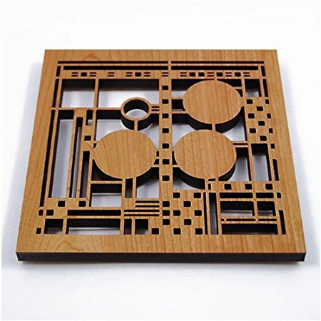 Frank Lloyd Wright Coonley Hardwood Trivet