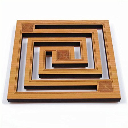 Frank Lloyd Wright Whirling Arrow Hardwood Trivet