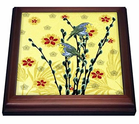 3D Rose 1 trv_239328_1 Trivet with Ceramic Tiles, 8″ x 8″ Review