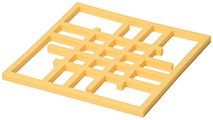 Now Designs Silicone Grid Trivet, Lemon Yellow