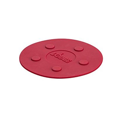 Lodge ASLMT41 Silicone Magnet Trivet, 8-inch, Red Review