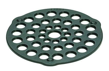 Lodge L8DOT3 Cast Iron Meat Rack/Trivet, Pre-Seasoned, 8-inch Review