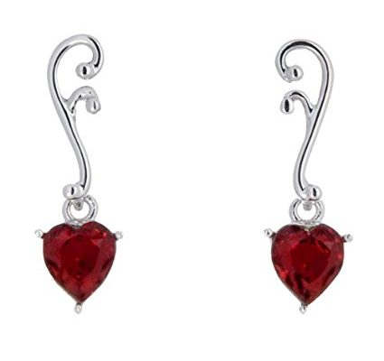 “Sacred Love” Heart Earrings By Annaleece Jewelry Made with Swarovski Elements Review