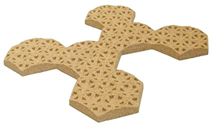 Cork Nature 490424 Korko Expandable Hot Pot Trivet, Set of 2