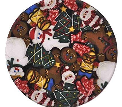 Andreas Silicone Trivet, Christmas Cookies, 10 Inch