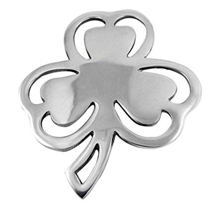 Irish Shamrock Trivet Stainless Steel 9