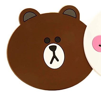 Joyi 5 Pack Cute Cartoon Bear Rabbit Duck Silicone Cup Mat Pot Holder Trivet Mat Non Slip Flexible Durable Dishwasher Heat Resistant Hot Pads Review