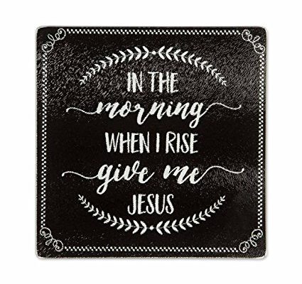 Brownlow Gifts Tempered Glass Trivet Cutting Board, In The Morning Give Me Jesus Review