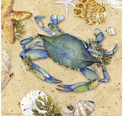 Thirstystone Occasions Trivet, Blue Crab-II, Multicolor Review