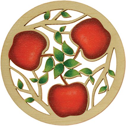 Solace Printed Apples Coaster