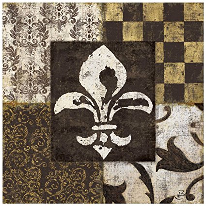 Thirstystone Occasions Trivet, Fleur De Lis, Multicolor