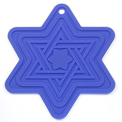 Star of David Silicone Pot Holder / Trivet