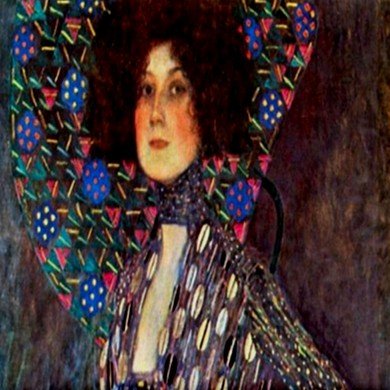 Portrait Of Emily Floge By Gustav Klimt Tile Trivet Review