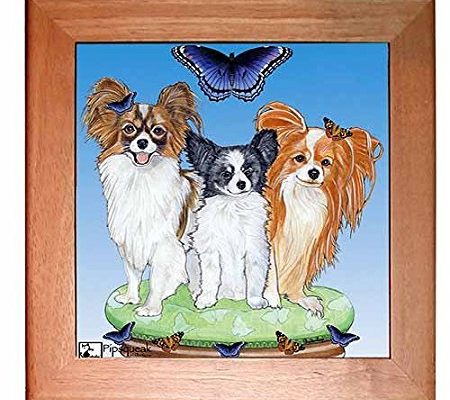 Papillon Trivet Hot Plate Wall Decor 8 x 8 Inch Review