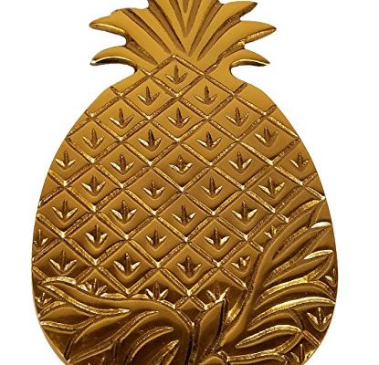 Tropical Kitchen Decor Pineapple Trivet (Gold) Review