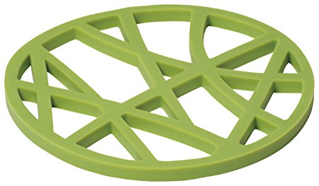 Now Designs Silicone Birds Nest Trivet, Cactus Green Review