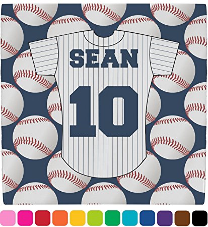 RNK Shops Baseball Jersey Ceramic Tile Hot Pad (Personalized)