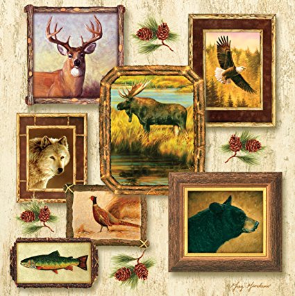 Thirstystone Occasions Trivet, Wildlife-II, Multicolor